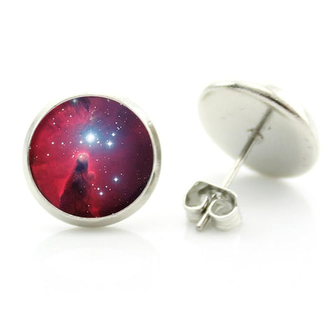 Charming Astronomy Stud Earrings