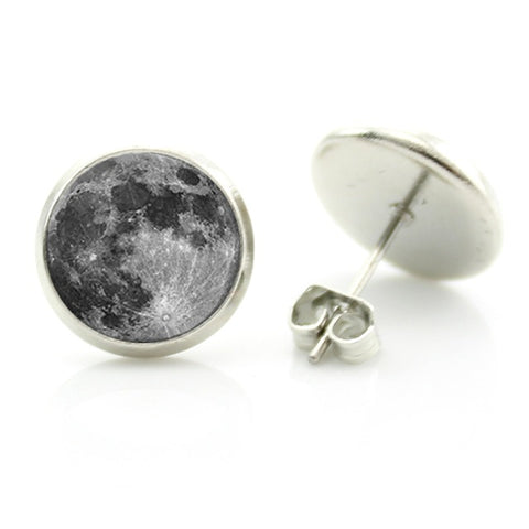 Charming Astronomy Stud Earrings