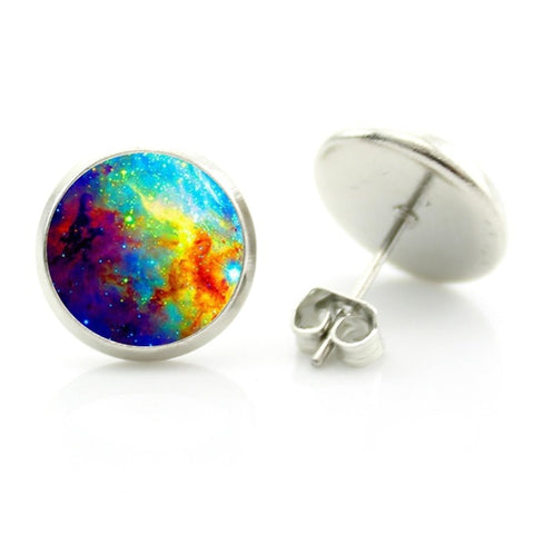 Charming Astronomy Stud Earrings