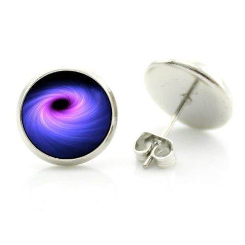 Charming Astronomy Stud Earrings