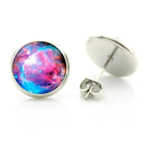 Charming Astronomy Stud Earrings