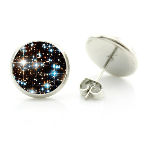 Charming Astronomy Stud Earrings