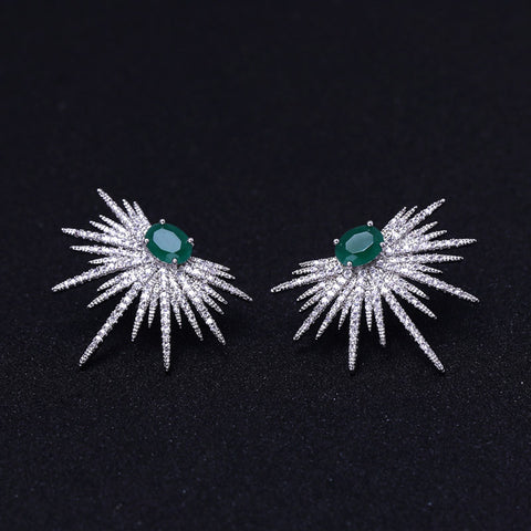Punky Sparkly Star Galaxy Earrings