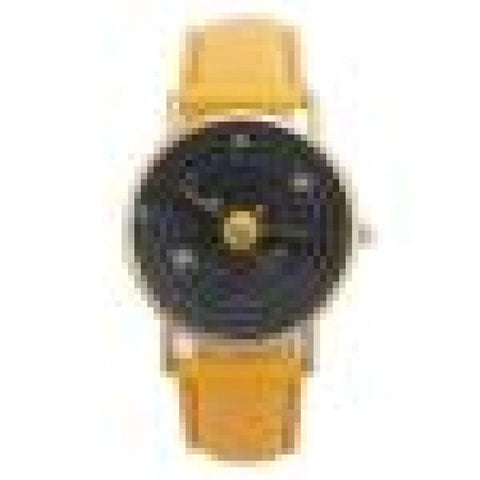 Leather Band Analog Wrist Watch