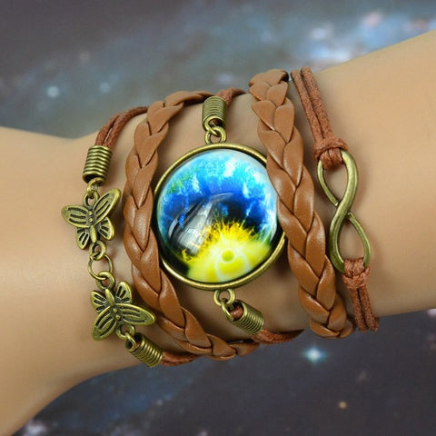 Multi-layer Braided Milky Way Bracelet